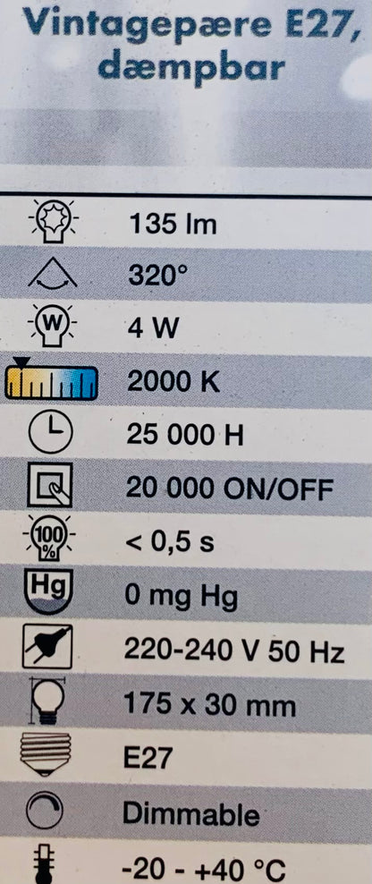 Trælampe med svævende træ