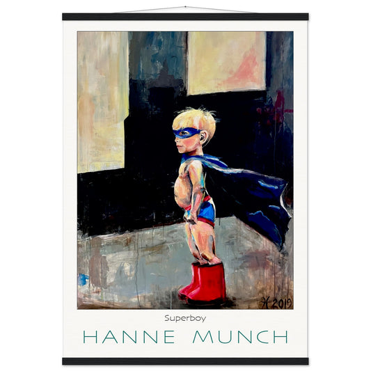 Superboy - Museumskvalitet inkl. plakatliste