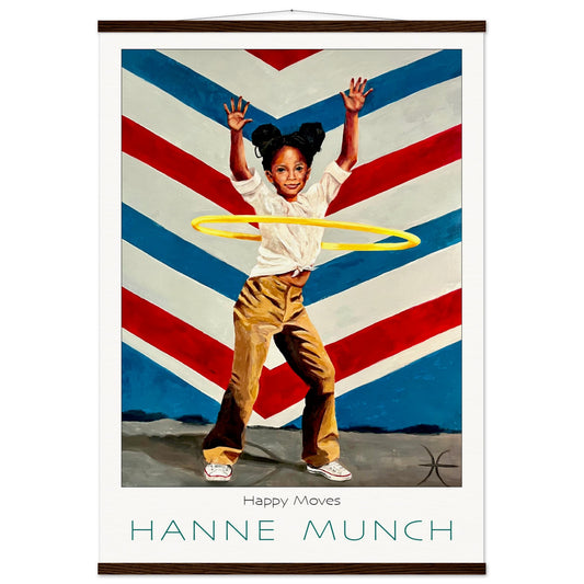 Happy Moves - Museumskvalitet inkl. plakatliste