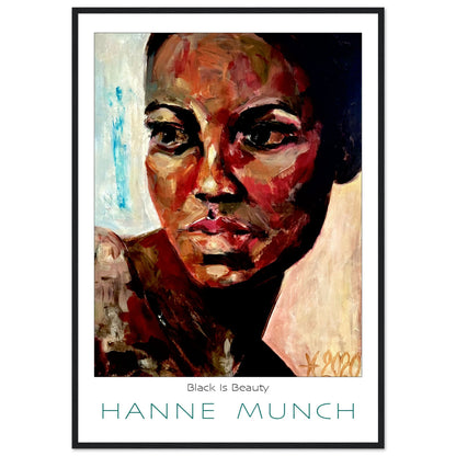 Black Is Beauty - inkl. ramme