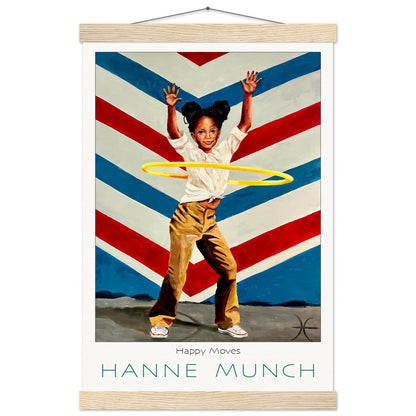 Happy Moves - Museumskvalitet inkl. plakatliste