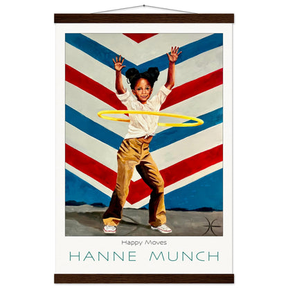 Happy Moves - Museumskvalitet inkl. plakatliste