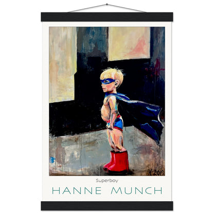 Superboy - Museumskvalitet inkl. plakatliste